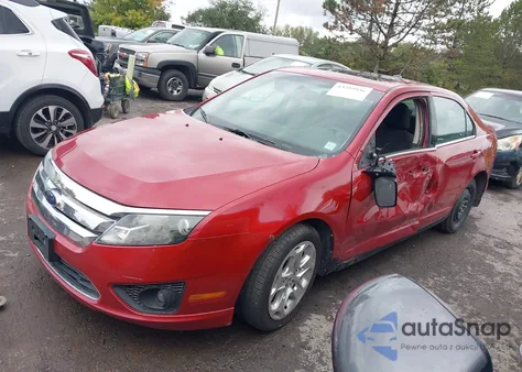 2010 Ford Fusion Se z USA, uszkodzony, nr VIN 3FAHP0HA5AR160149